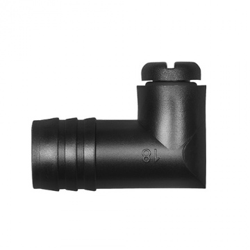 Air bleed elbow plug 18mm (3/4"), K-40018