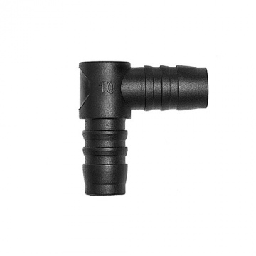 Elbow connector 10mm, K-0010
