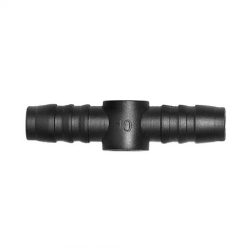 Straight connector 10mm, L-0010