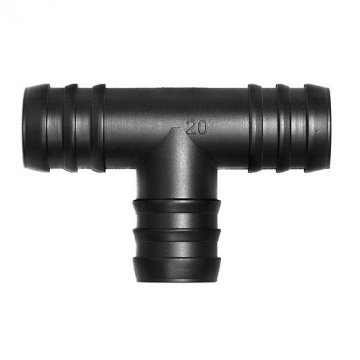 Tee connector 20mm, T-0020