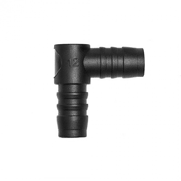 Elbow connector 12mm (1/2″), K-0012