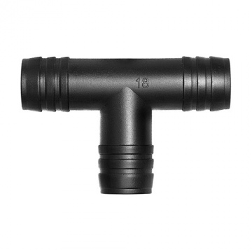 Tee connector 18mm (3/4"), T-0018