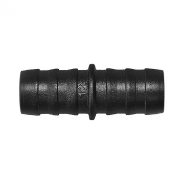 Straight connector 12mm (1/2″), L-20012