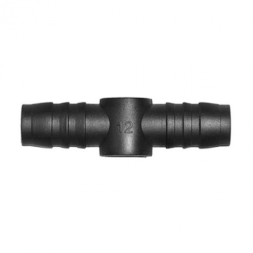Straight connector 12mm (1/2″), L-0012