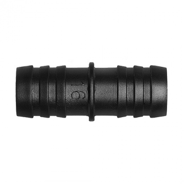 Straight connector 16mm, L-20016