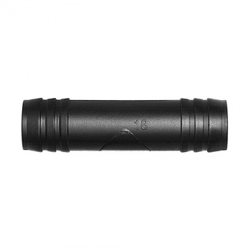 Straight connector 18mm (3/4"), L-10018