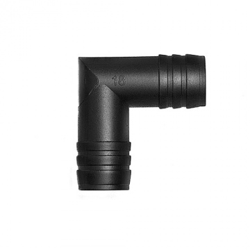 Elbow connector 18mm (3/4"), K-0018