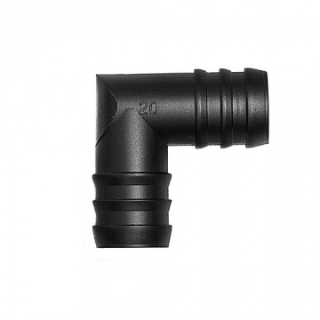 Elbow connector 20mm, K-0020